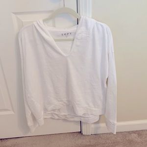 Loft oversized high/low beachy hoodie.